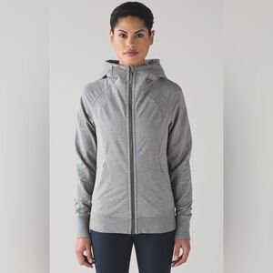 Lululemon Scuba Hoodie in Medium Grey - Size 6